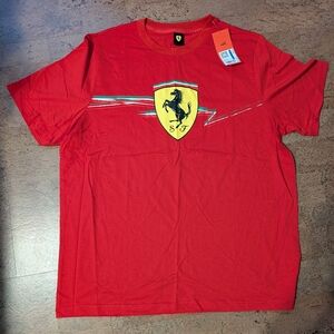 NWT Scuderia Ferrari F1 Puma Formula 1 Team Men's T-shirt Size XL
